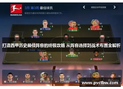 打造西甲历史最佳阵容的终极攻略 从阵容选择到战术布置全解析